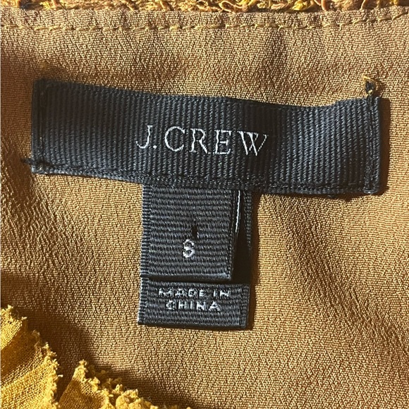 J Crew Burnt Umber Lace Sleeveless Top, size 8 - Picture 7 of 9